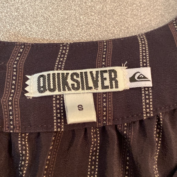 Quicksilver - 100%Silk sleeveless blouse. Size S - Picture 6 of 13